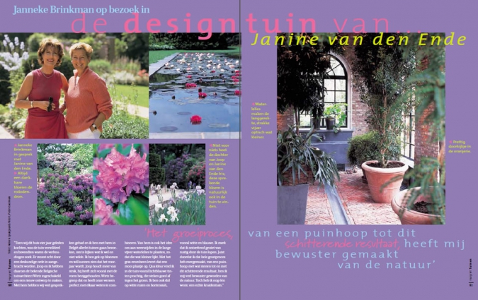 Op bezoek in de designtuin van Janine van den Ende | 2002